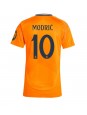 Billige Real Madrid Luka Modric #10 Bortedrakt Dame 2024-25 Kortermet